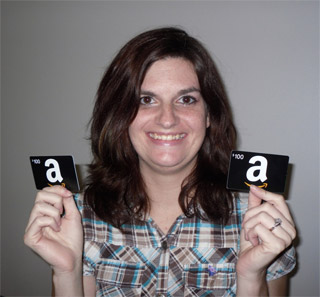 Emilee R. Won A $200 Amazon Gift Card Giveaway!