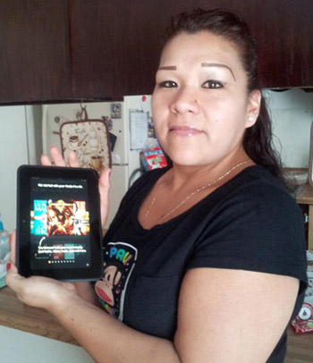 Pat V. Won A Kindle Fire Giveaway